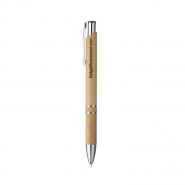 Bamboe pen | Metalen details