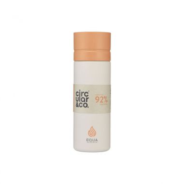 Grijs/oranje Circular&Co | Reusable Bottle | 600 ml