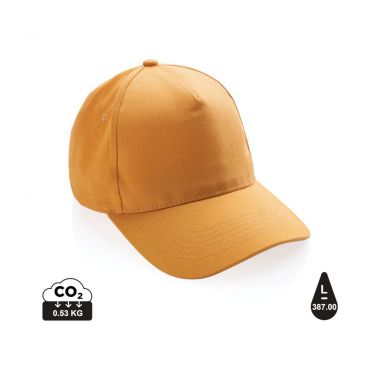 Oranje Cap | Gerecycled katoen