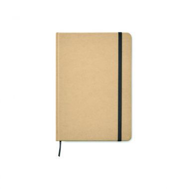 Zwarte A5 notitieboek | Gerecycled karton