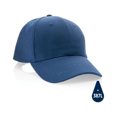Donkerblauwe Cap | Gerecycled katoen | 280 gram