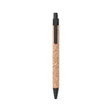 Zwarte Duurzame pen | Kurk
