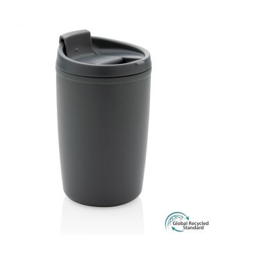 Antraciet Koffie to go beker | Gerecycled PP