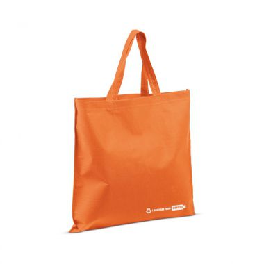 Oranje Gerecyclede tas | R-PET | Gekleurd | 38 x 42 cm