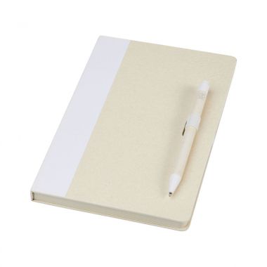 Witte Notitieboek met pen | Gerecyclede melkpakken | A5