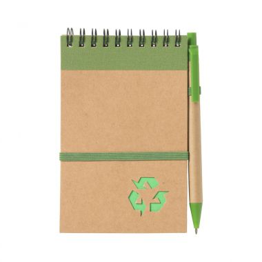 Groene Notitieboekje | Gerecycled karton