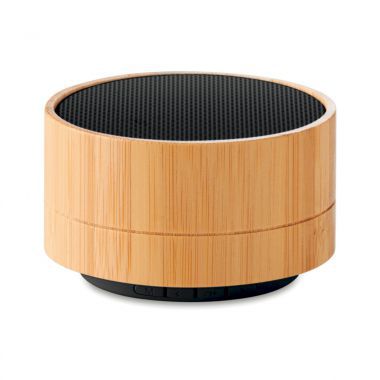 Zwarte Bluetooth speaker | Bamboe behuizing