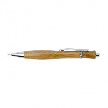 Bruine Bamboe pennen | Metalen accenten