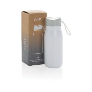 Witte Thermosfles | Gerecycled RVS | 150 ml